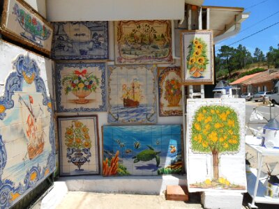 Algarve ceramic painted flow