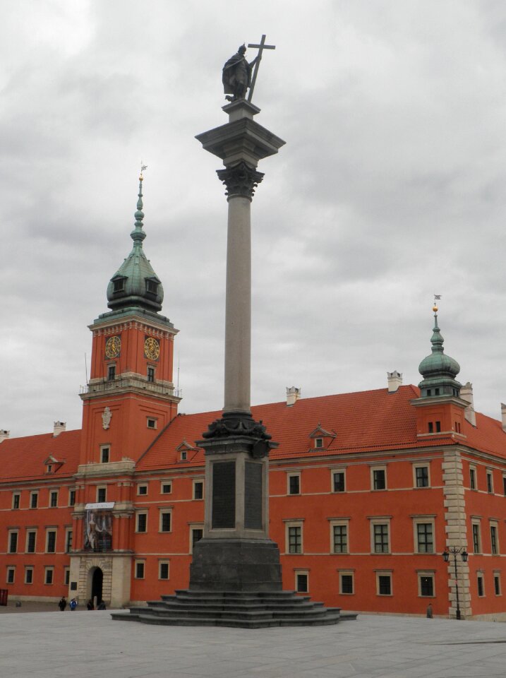 Sigismund's column stare miasto old town