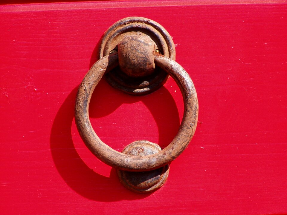 Object door handle doorknocker