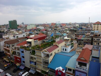 Phnom penh city asia photo