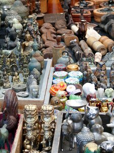 Hobby market figures stand