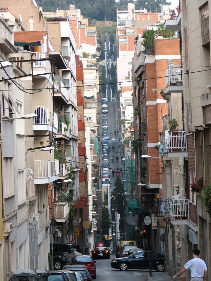 Architecture alley houses photo