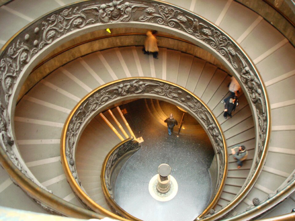 Spiral stairs cathedral