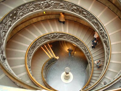 Spiral stairs cathedral