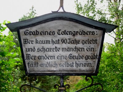Tombstone stone grave