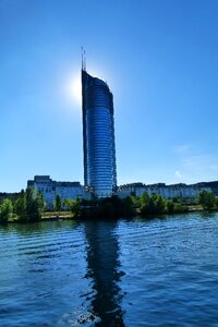 Building sunset architecture photo