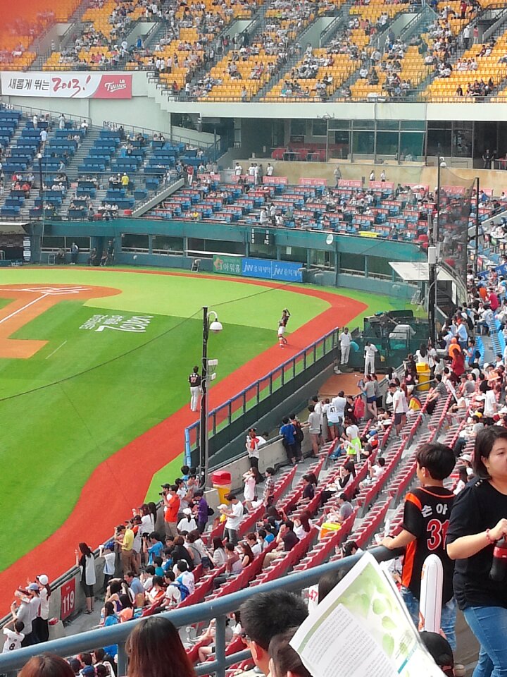Baseball field jamsil baseball