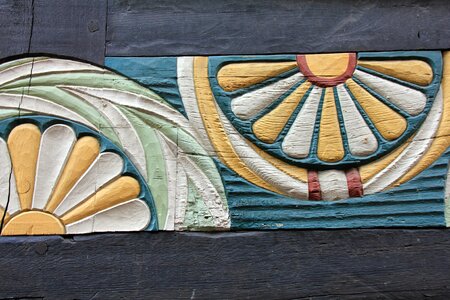 House fachwerkhaus carving