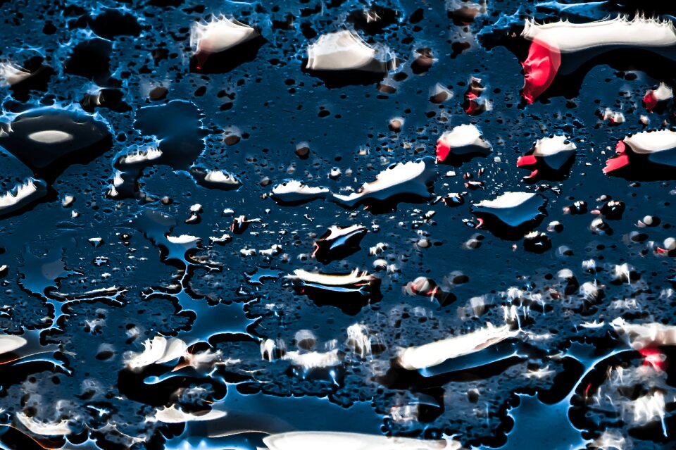 After rain drops background