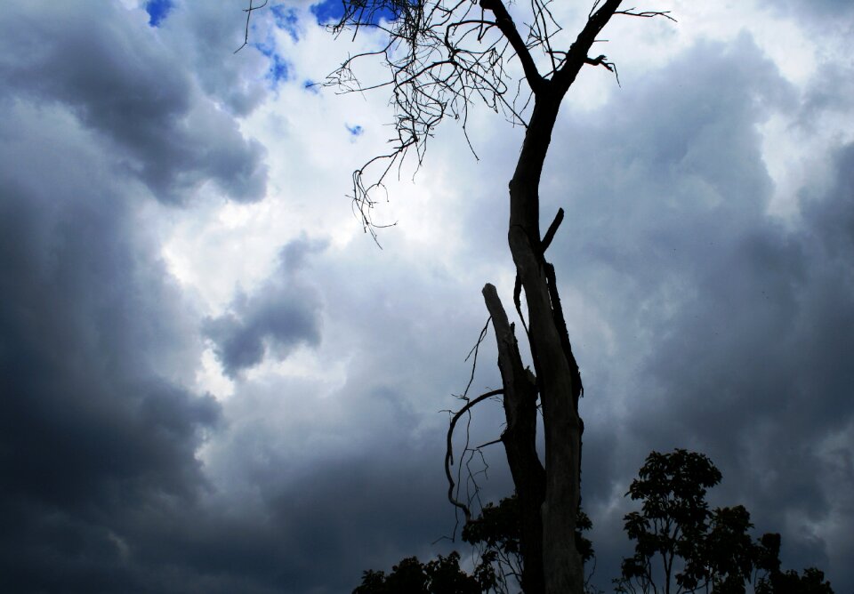 Storm building dark light patches