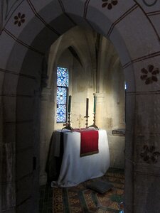 Tile stone archway