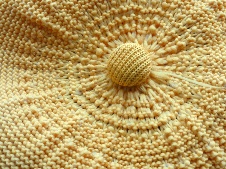 Textile texture yellow