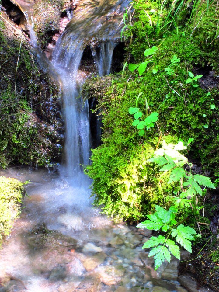 Waterfall running water landscape photo