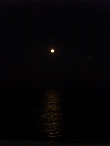 Moonlight darkness black photo