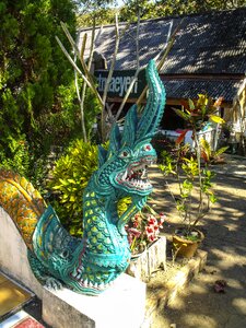 Dragon temple thailand