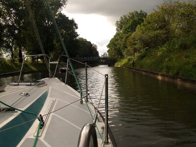 Channel water boat