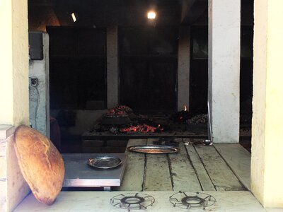 Bread oven loaf censer