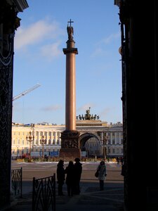 Petersburg colonna architecture photo