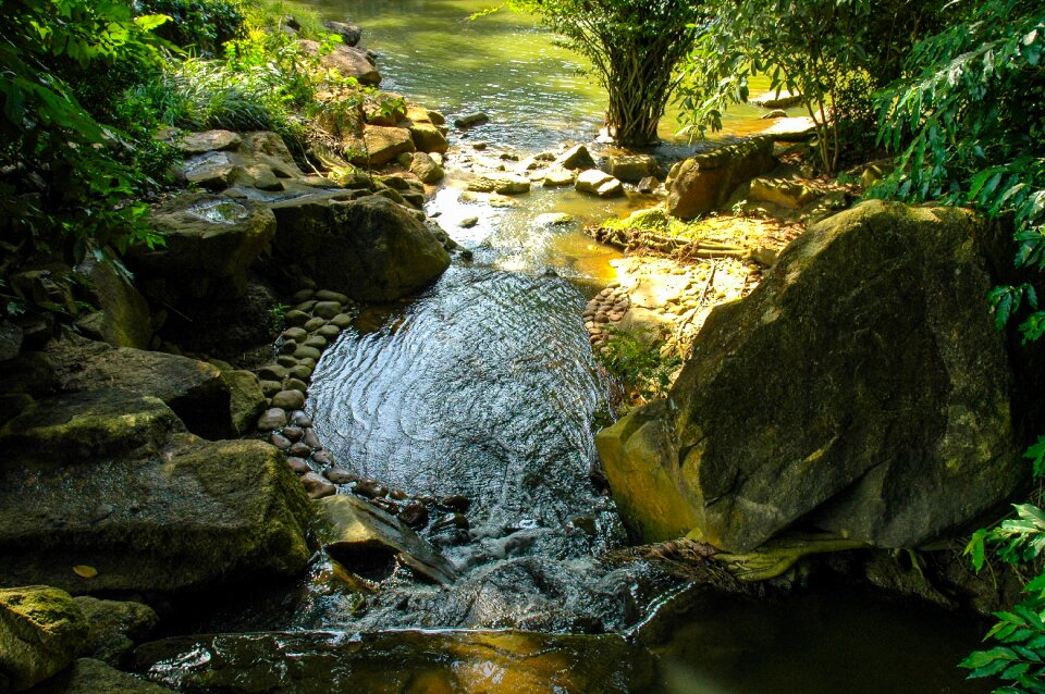 Watercourse fluent river landscape