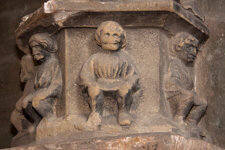 Men weathered environmental damage