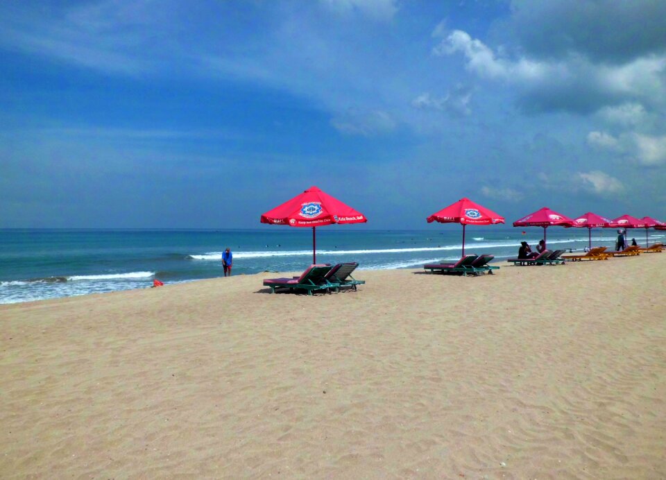 Indonesia beach sand