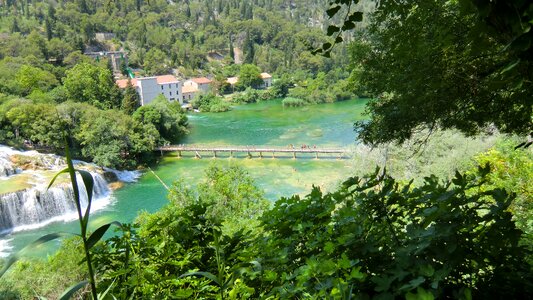 River waters croatia photo