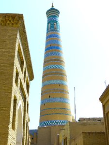 Chodja islam minaret unesco world heritage museum city photo