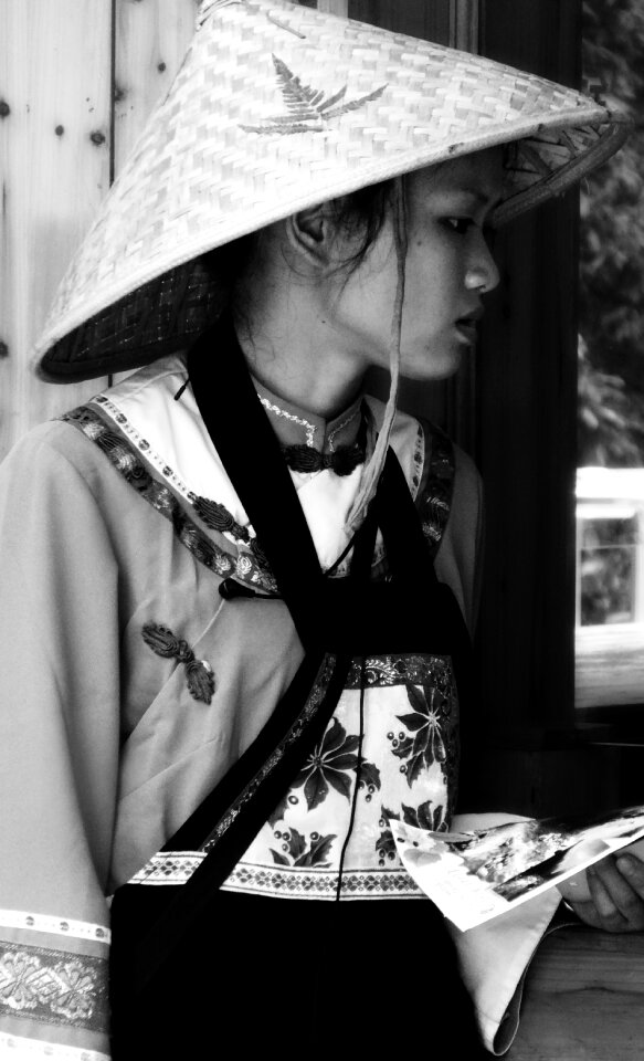 Traditional woman female