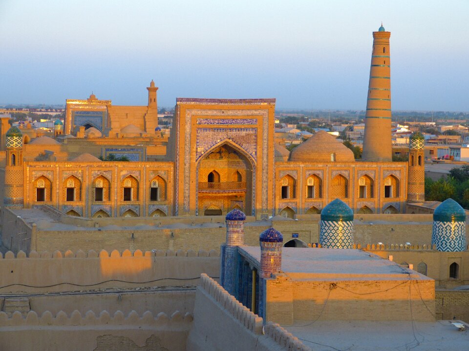 Old abendstimmung uzbekistan