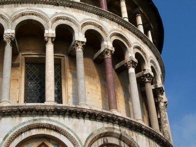 Leaning tower of pisa landmark pisa tower photo