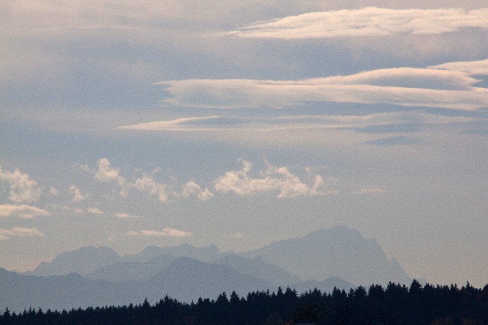 Alpine upper bavaria autumn