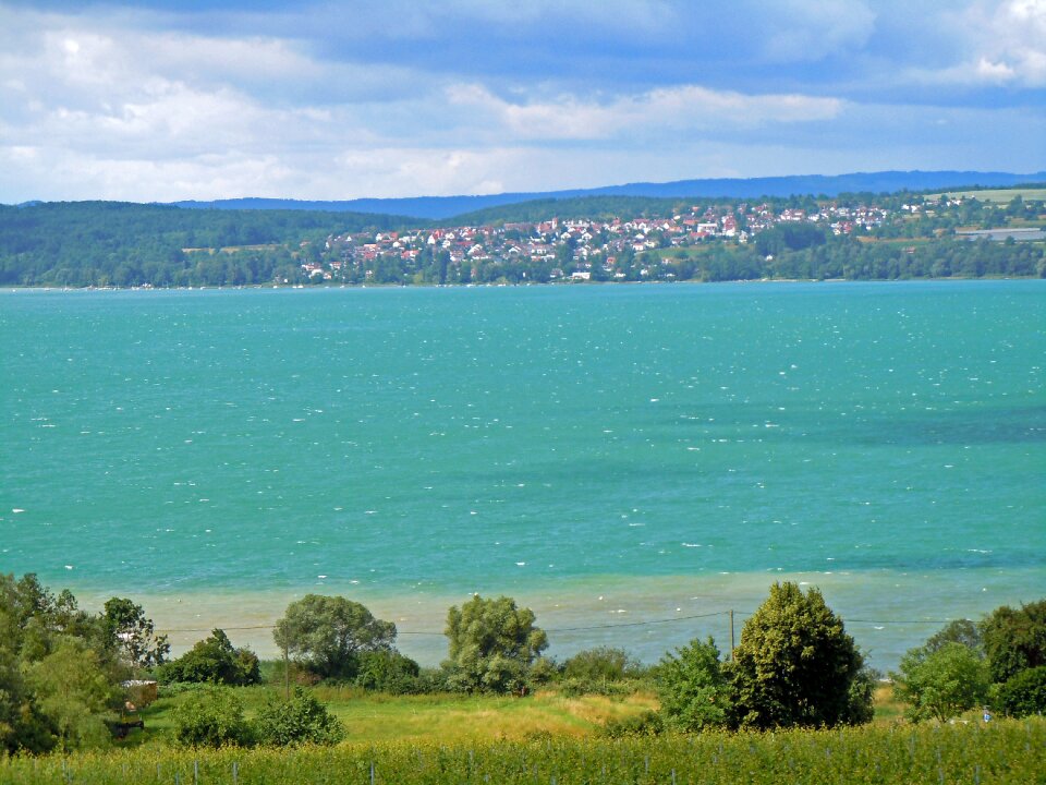 Lake constance landscape sunny
