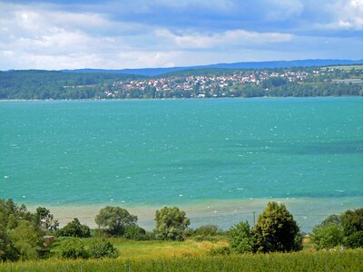 Lake constance landscape sunny