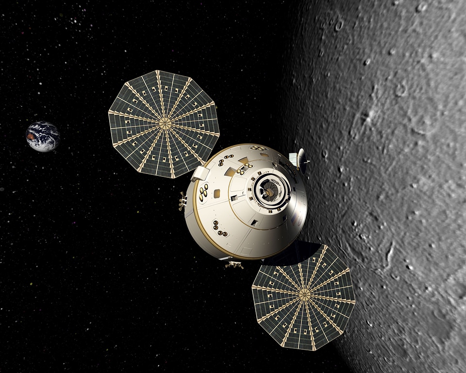 Spaceship model drawing