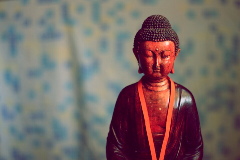 Eastern spiritual statue