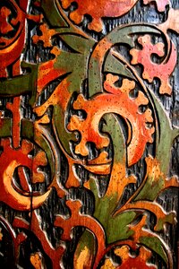 Interior ornate pattern