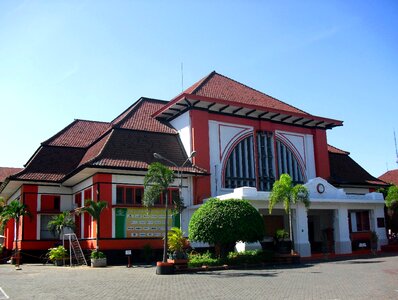 Indonesia asian post office photo