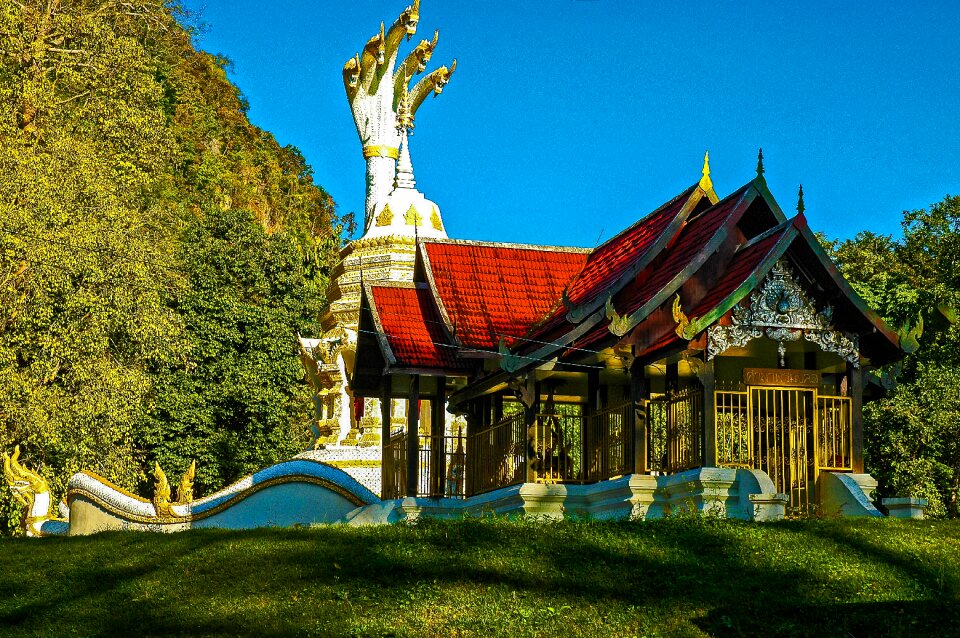 Temple chiang dau thailand