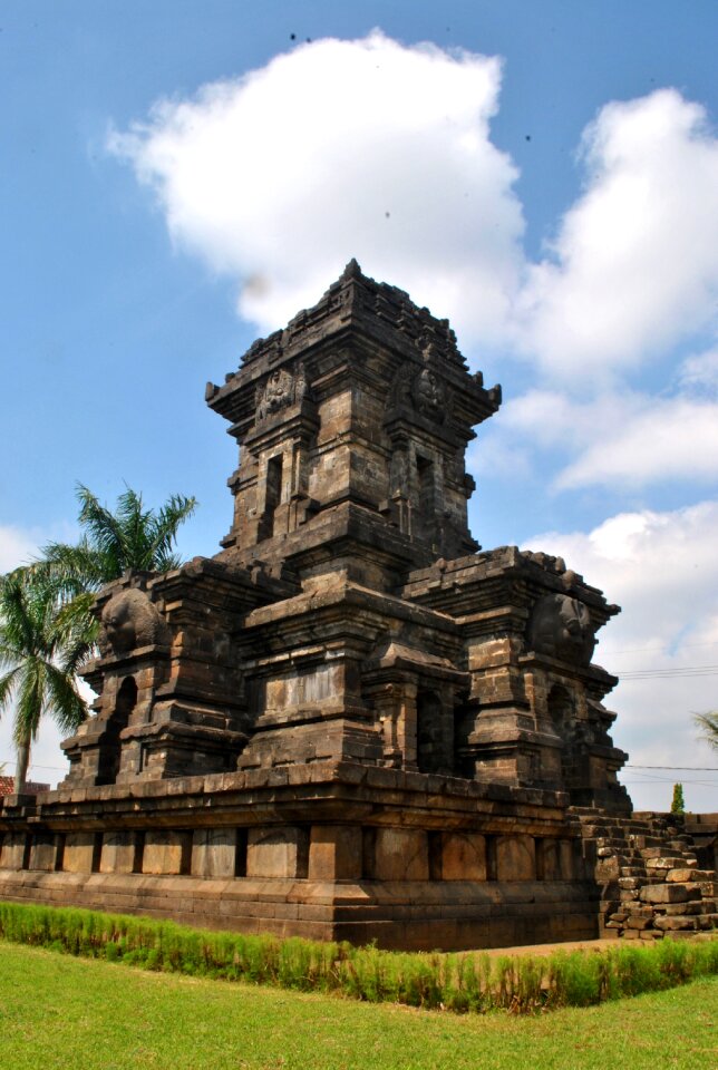 Jawa timur indonesian stupa photo