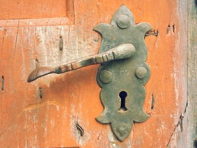 Antique door antique template