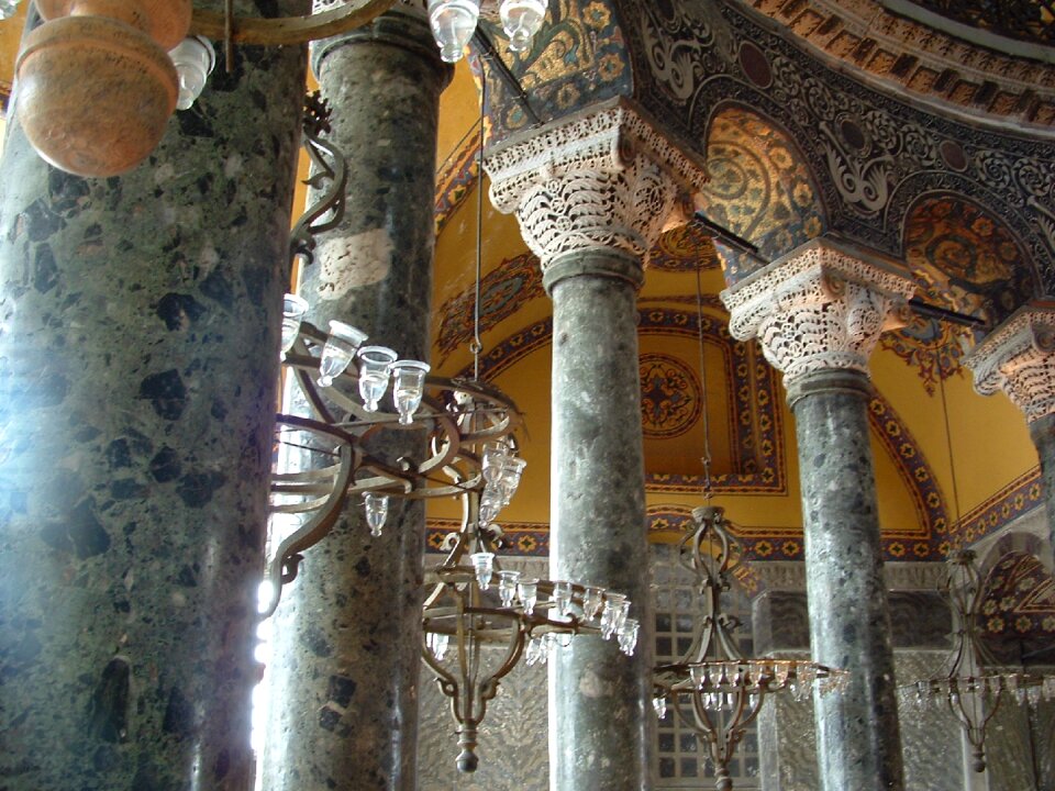 Religious architecture interior tukey
