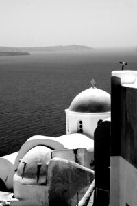 Crete dome santorini