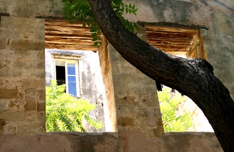 Window opening facade