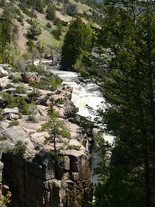 Landscape river rock photo