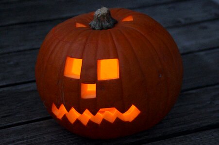 Face fash jack o'lantern
