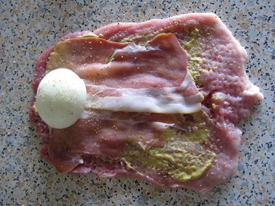 Meat schnitzel chop