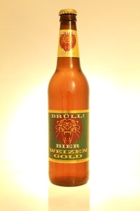 Brewery bottle beer garden
