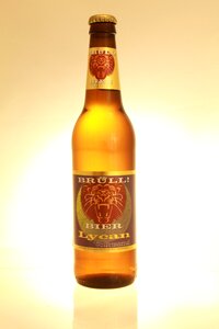 Brewery bottle beer garden
