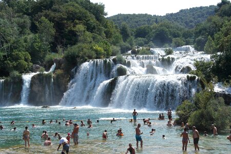 Visitors trip landscape