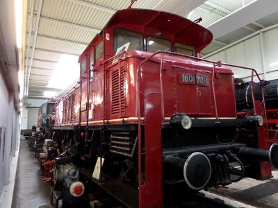 Electric locomotive technology museum photo